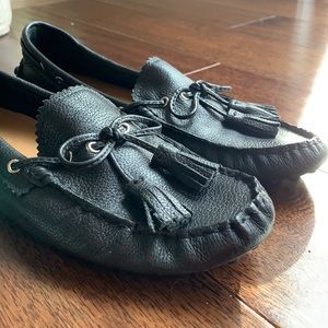 Coach tassel flats
